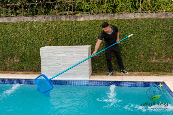 تنظيف المسابح من الطحالب