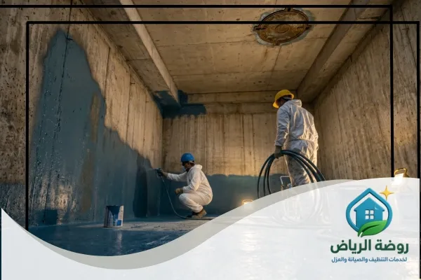 عزل خزانات المياه الخرسانية