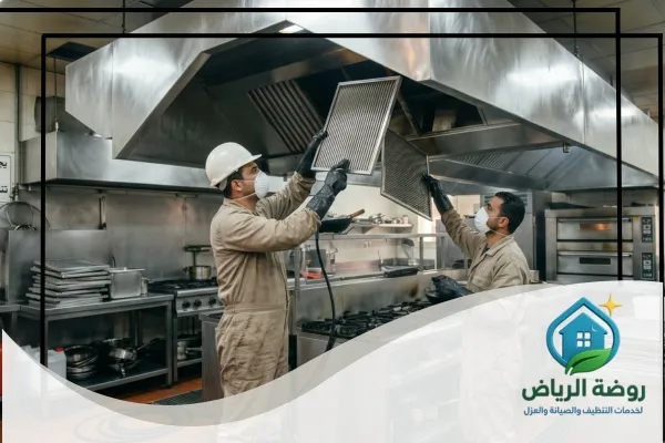 غسيل هود المطاعم