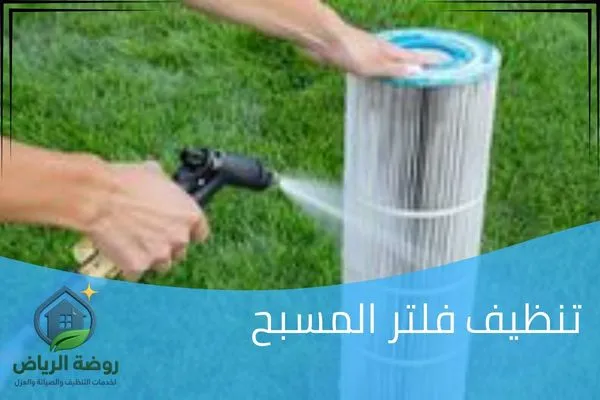 تنظيف فلتر المسبح