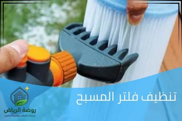 تنظيف فلتر المسبح